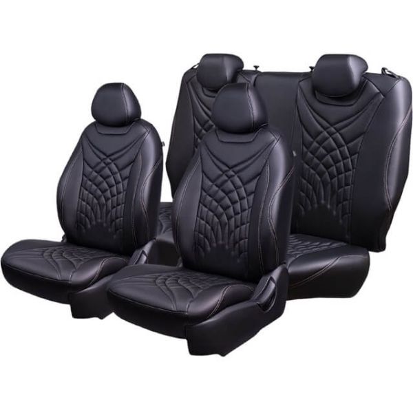 Чехлы Премиум Экокожа Байрон Президент|Жук на Hyundai i40 2012-2019 г.в.