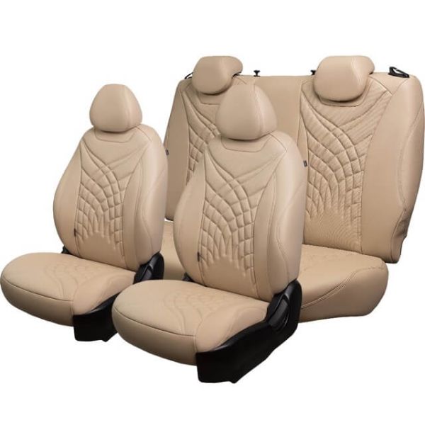 Чехлы Премиум Экокожа Байрон Президент|Жук на Hyundai i40 2012-2019 г.в.