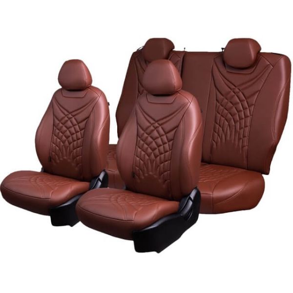 Чехлы Премиум Экокожа Байрон Президент|Жук на Hyundai i40 2012-2019 г.в.