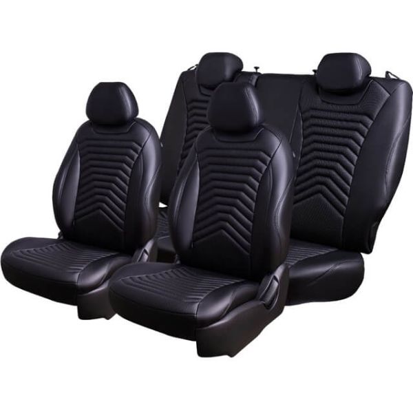 Чехлы Премиум Экокожа Байрон Президент|Жук на Hyundai i40 2012-2019 г.в.