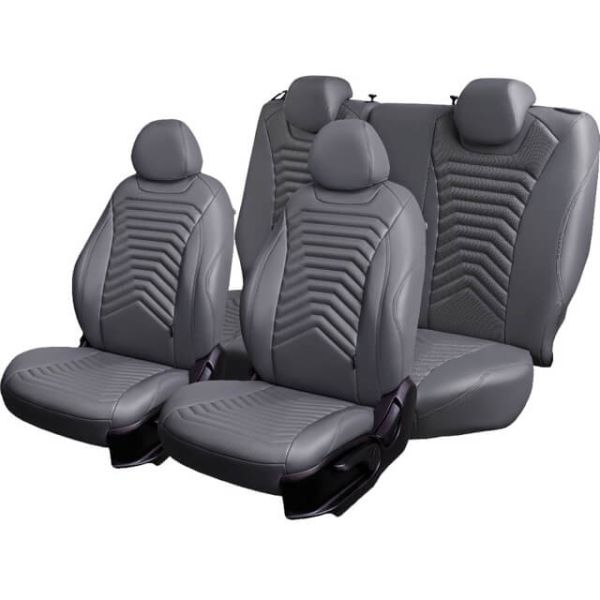 Чехлы Премиум Экокожа Байрон Президент|Жук на Hyundai i40 2012-2019 г.в.