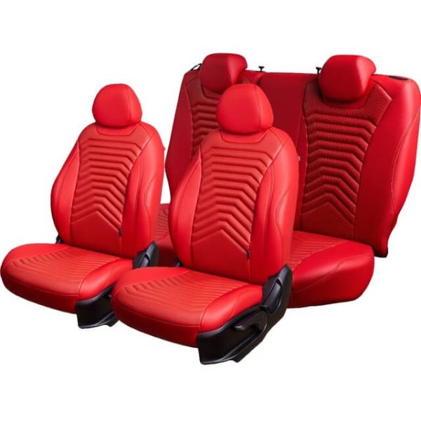 Чехлы Премиум Экокожа Байрон Президент|Жук на Hyundai i40 2012-2019 г.в.