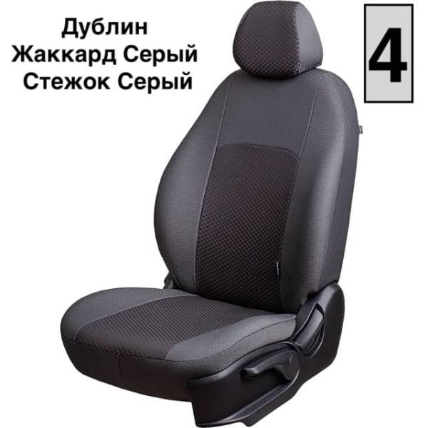 Чехлы Жаккард на Daewoo Gentra