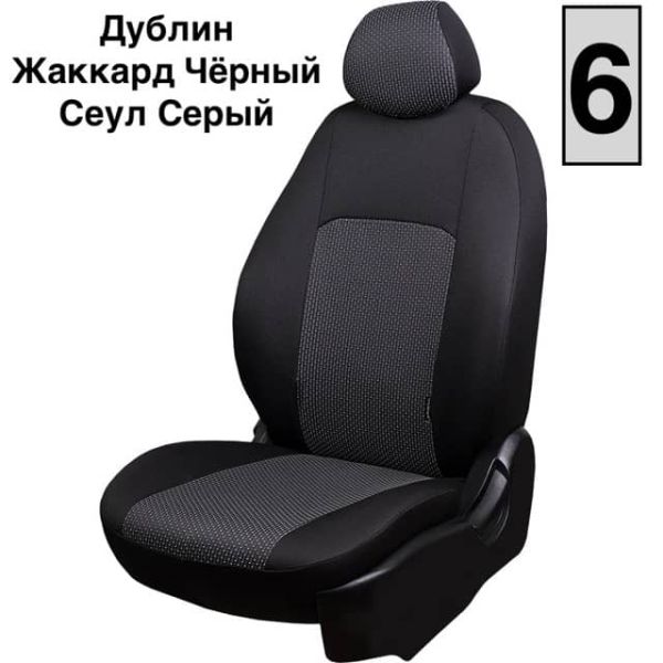 Чехлы Жаккард на Daewoo Gentra