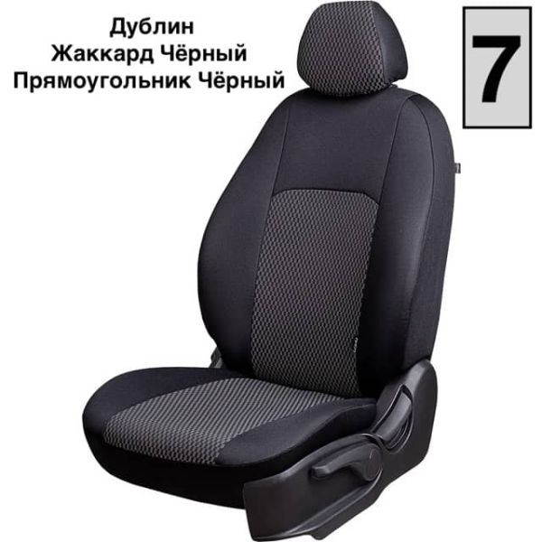 Чехлы Жаккард на Daewoo Gentra